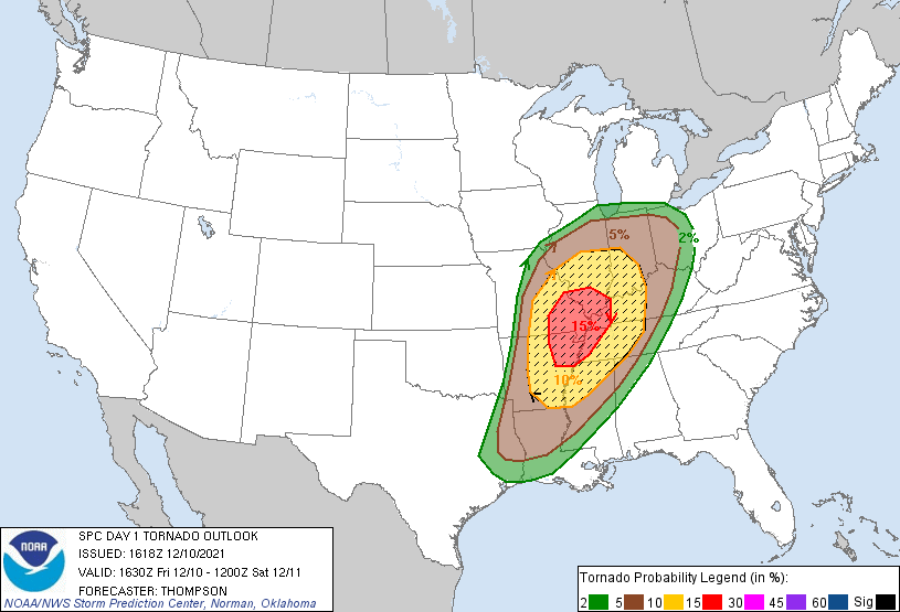 The Violent Tornado Outbreak Of December 10-11, 2021